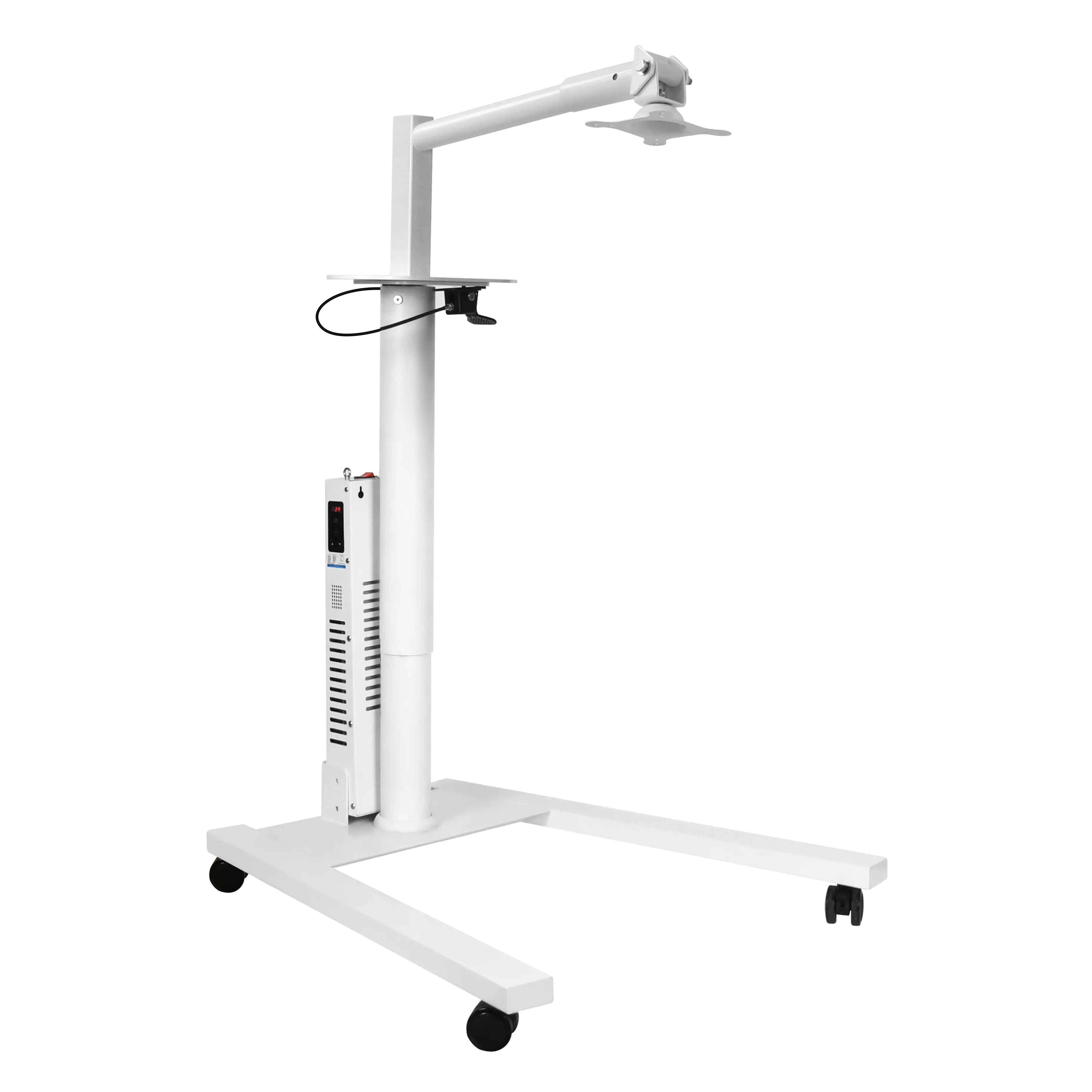 Red Light Therapy Panel Stand – Rolling Adjustable Floor Stand - Image 3